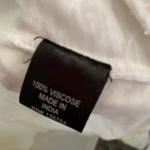 Women’s Young Threads boho ruffle tank tunic SZ L - Picture 7 of 7